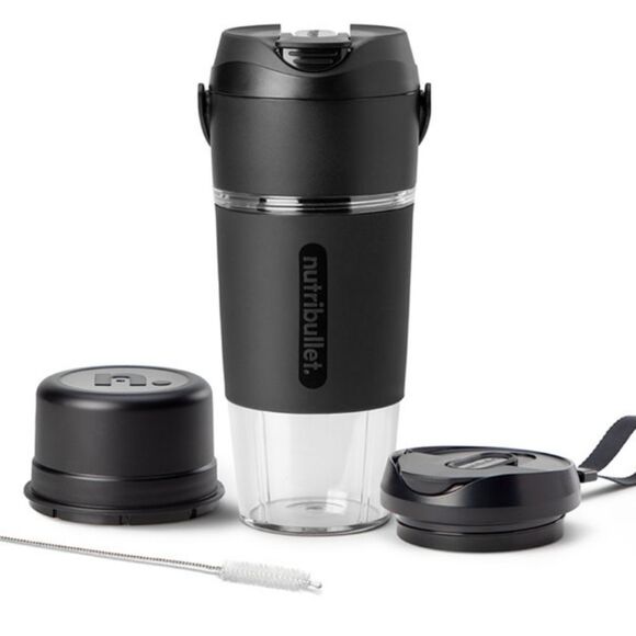 NutriBullet Flip Insulated Portable Blender- Black - Picture 1 of 15